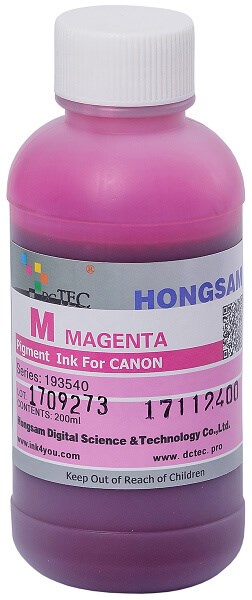 Чернила DCTec (M) Magenta для Canon TM 200/300 (200 ml) - фото 4534