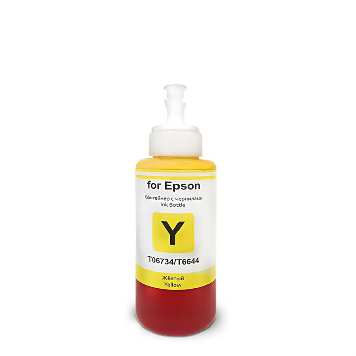 Чернила Revcol для Epson цвет Yellow (Y) серия L водные (100 мл ) - фото 4672