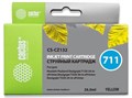 Картридж HP 711 желтый Yellow (Y) CS-CZ132 Cactus CS-CZ132